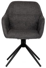 Zestaw krzeseł obiadowych z mechanizmem powrotnymHC-536 GREY2, 2 szt.