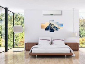 Obraz ośnieżonych gór, Nepal (125x70 cm)