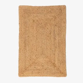 Wycieraczka Prostokątna 60x90 Cm Z Juty Airo Yute - Sklum