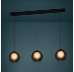 Eglo 390214 - Żyrandol na lince ARANGONA 3xE27/40W/230V dymny