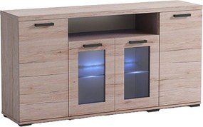 Komoda LIVORNO 160 cm do Salonu Sypialni Dąb