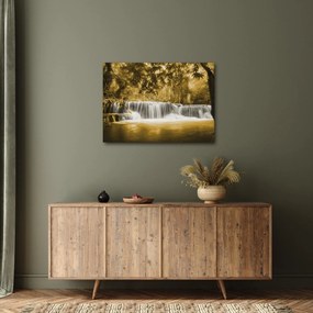 Obraz - Wodospad, vintage (70x50 cm)