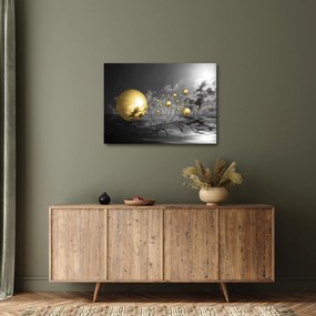 Obraz kul w kolorze ochry (70x50 cm)