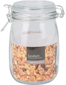 EH Słoik ze szklaną pokrywką, 1 l, 1 l