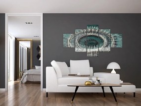Obraz fontanny (125x70 cm)