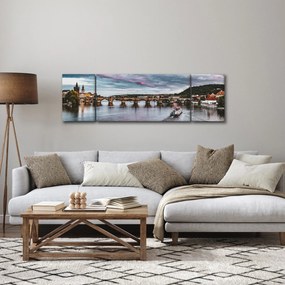 Obraz Mostu Karola (170x50 cm)