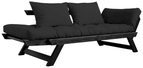 Sofa rozkładana Karup Design Bebop Black/Dark Grey