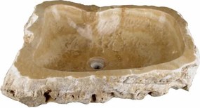 Umywalka nablatowa z naturalnego kamienia MERAN