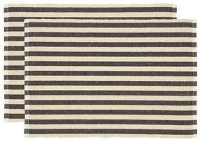 Tekstylne maty stołowe zestaw 2 szt. 33x48 cm Statement Stripe – Södahl