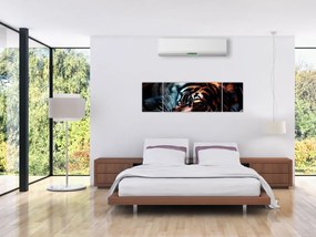 Obraz leżącego tygrysa (170x50 cm)