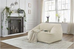 Beżowy sztruksowy worek do siedzenia Lilibet – Bobochic Paris