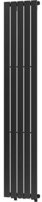 Mexen Boston grzejnik dekoracyjny 1800 x 376 mm, 740 W, czarny - W213-1800-376-01-70