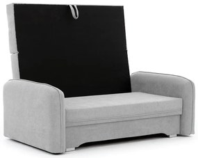 Rozkładana 2-osobowa sofa LAINE, jasnoszara