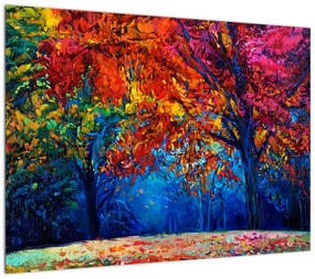 Obraz malowania natury (70x50 cm)