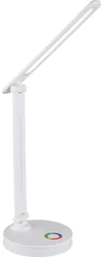 Globo 58445W - LED RGBW Lampa ściemnialna stołowa GERALDO LED/5W/230V + LED/2W