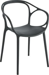 Zestaw 2 współczesnych sedianów „Mistral”, a następnie pranzo in polipropilene versatili cm 57x55 80h