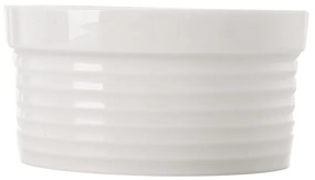 Forma do pieczenia średnica 9 cm, porcelana, biała, 12 szt