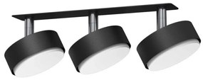 Brosline 3262 - Wpuszczana oprawa punktowa DROP 3xGX53/9W/230V czarna