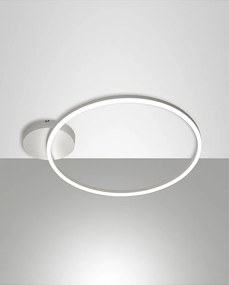 GIOTTO nowoczesna lampa sufitowa LED 36W biała 3508-61-102 Fabas Luce