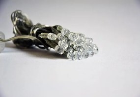 Świąteczny LED łańcuch - 1,35 m, 10 diod LED, niebieski