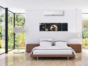 Obraz deseru na stole (170x50 cm)