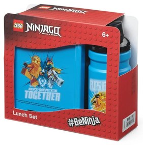 Pojemnik śniadaniowy dla dzieci z butelką Ninjago – LEGO®