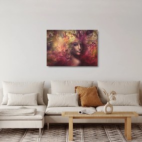 Obraz na szkle - Fantastyczna kobieta (70x50 cm)