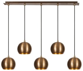Lampa wisząca w kolorze złota Sivani – Opviq lights