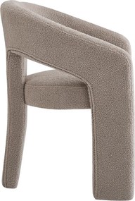 Tapicerowane krzesło do jadalni w tkaninie bouclé K612 Halmar