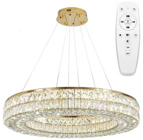 LAMPA SUFITOWA WISZĄCA LED APP1568-CP Gold 60cm