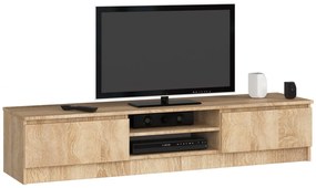 Skandynawska szafka pod telewizor dąb sonoma P1-D92