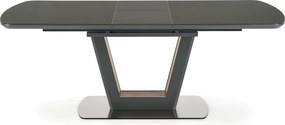 Stół BILOTTI 160(200)x90 antracyt mat/orzech rozkładany