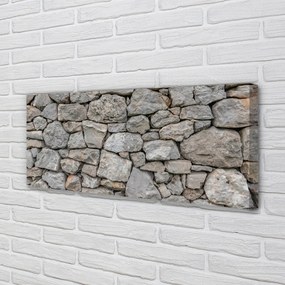 Obraz na płótnie Mur z Naturalnego Kamienia