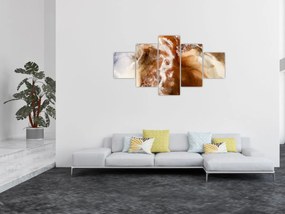 Obraz - Marmurowa abstrakcja (125x70 cm)