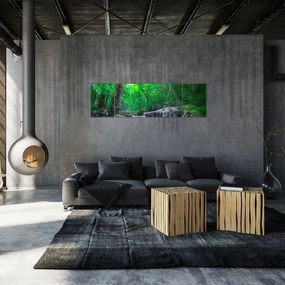 Obraz - Wodospad Erawan, Kanchanaburi, Tajlandia (170x50 cm)