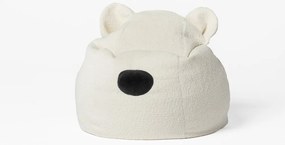 Kremowy dziecięcy worek do siedzenia Bear – The Brooklyn Kids
