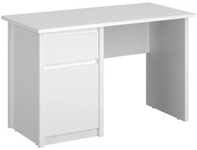 Białe biurko skandynawskie z szufladą W0-N21