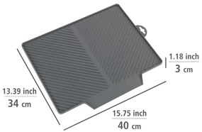 Wenko Podkładka ociekowa Nelia Maxi, 40 × 35 cm, L