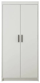 Szafa uchylna - dwudrzwiowa - Essa 2D | biały mat