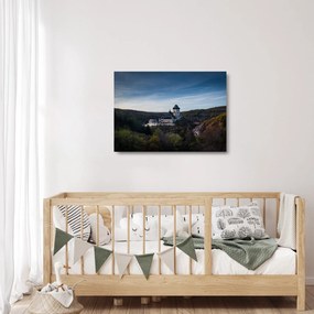 Obraz na szkle - Karlštejn (70x50 cm)