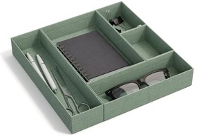 Kartonowe organizery do szuflady zestaw 5 szt. Emma Paper Laminate – Bigso