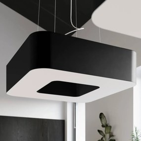 Żyrandol URANO 60 czarny SOLLUX  LIGHTING