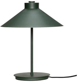 Ciemnozielona lampa stołowa (wysokość 38 cm) Shape – Hübsch