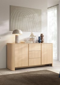 Duża komoda na ubrania z szufladami dąb vicenza G3-T25