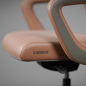 Fotel do gabinetu Diablo V-Modular, Sugar Brown