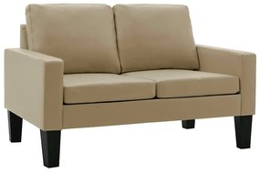 Dwuosobowa sofa w kolorze cappuccino - Clorins 2X