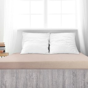 4Home prześcieradło frotte Perfect kawowy, 90 x 200 cm