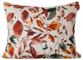 Poszewka na poduszkę z mikrofibry AUTUMN LEAVES 70x90 cm, kolorowa