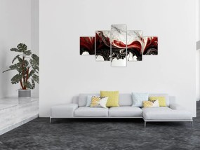 Obraz - Nowoczesna abstrakcja (125x70 cm)