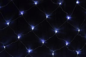 Świetlna kurtyna z LED diodami - 3x3m, 128 LED, zimna biel